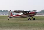 Aircraft N180TP, Cessna 180, at KOSH, photo by MarkPasqualino