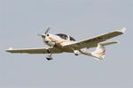 Aircraft F-HOAA, Diamond DA-40 Diamond Star, Take off rwy 25L, Brest-Bretagne Airport (LFRB-BES), photo by Yves-Q