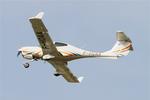 Aircraft F-HOAA, Diamond DA-40 Diamond Star, Take off rwy 25L, Brest-Bretagne Airport (LFRB-BES), at LFRB, photo by Yves-Q