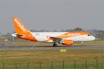 Aircraft OE-LKP, Airbus A319-111, Taxiing to boarding ramp, Brest-Bretagne airport (LFRB-BES), at LFRB, photo by Yves-Q
