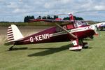 Aircraft G-KENM, Parked at Fenland., at EGCL, photo by Graham Reeve