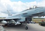 Aircraft 30 81, Eurofighter EF2000 of the Luftwaffe (German Air Force) at ILA 2026, Berlin, at EDDB, photo by iwarnecke