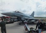 Aircraft 30 81, Eurofighter EF2000 of the Luftwaffe (German Air Force) at ILA 2026, Berlin, at EDDB, photo by iwarnecke