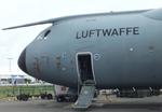 Aircraft 54 09, Airbus A400M Atlas of the Luftwaffe (German Air Force) in '70 Jahre Luftwaffe / 70 years of Luftwaffe' special colours at ILA 2026, Berlin, at EDDB, photo by iwarnecke