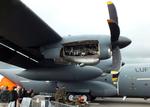 Aircraft 55 03, Lockheed Martin C-130J Super Hercules of the Luftwaffe (German Air Force) at ILA 2026, Berlin, at EDDB, photo by iwarnecke