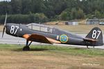 Aircraft SE-AKN, At Malmen Air Base on 22-08-2026., at ESCF, photo by Marc Van Ryssel