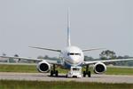 Aircraft SP-ESH, Boeing 737-81M, Push back, Brest-Bretagne Airport (LFRB-BES), at LFRB, photo by Yves-Q