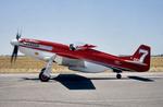 Aircraft N71FT, Mafera Airport airshow in California 1987., at MAE, photo by ClaytonEddy