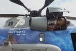 Aircraft 84 34, Sikorsky (VFW-Fokker) CH-53GS of the Luftwaffe (German Air Force) in '70 Jahre Luftwaffe / 70 years of Luftwaffe' special colours at ILA 2026, Berlin, at EDDB, photo by iwarnecke