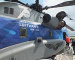 Aircraft 84 34, Sikorsky (VFW-Fokker) CH-53GS of the Luftwaffe (German Air Force) in '70 Jahre Luftwaffe / 70 years of Luftwaffe' special colours at ILA 2026, Berlin, at EDDB, photo by iwarnecke
