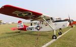 Aircraft N19BD, Cessna 305B, at KOSH, photo by MarkPasqualino