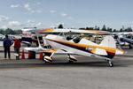 Aircraft N189BA, Watsonville airport airshow in California 1990's, at KWVI, photo by ClaytonEddy