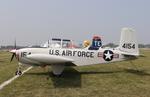 Aircraft N534CB, Beech T-34A, at KOSH, photo by MarkPasqualino