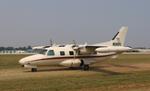 Aircraft N500PJ, Mitsubishi MU-2B-36, at KOSH, photo by MarkPasqualino