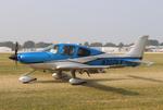 Aircraft N107AX, Cirrus SR22T, at KOSH, photo by MarkPasqualino