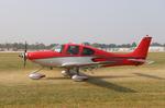 Aircraft N37CL, Cirrus SR22T, at KOSH, photo by MarkPasqualino
