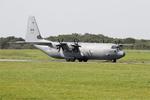 Aircraft 130615, Lockheed Martin CC-130J-30 Hercules, Taxiing rwy 25L, Brest-Bretagne Airport (LFRB-BES), at LFRB, photo by Yves-Q