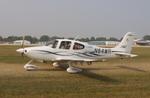 Aircraft N64MR, Cirrus SR22, at KOSH, photo by MarkPasqualino