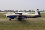 Aircraft N17ME, Mooney M20K, at KOSH, photo by MarkPasqualino