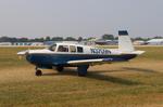 Aircraft N3709N, Mooney M20G, at KOSH, photo by MarkPasqualino