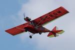 Aircraft G-CBGW, Departing from Northrepps., at X3CX, photo by Graham Reeve