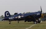 Aircraft N72378, Vought F4U-4, at KOSH, photo by MarkPasqualino