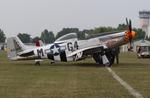 Aircraft N51KB, North American P-51D, at KOSH, photo by MarkPasqualino
