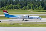 Aircraft LX-LQJ, At Arlanda, at ESSA, photo by MichaLueck