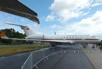 Aircraft 14 02, Bombardier BD-700-1A11 Global 5000 of the Luftwaffe Flugbereitschaft BMVg (German air force VIP-Flight) at ILA 2026, Berlin, at EDDB, photo by iwarnecke