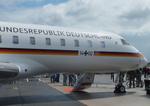 Aircraft 14 02, Bombardier BD-700-1A11 Global 5000 of the Luftwaffe Flugbereitschaft BMVg (German air force VIP-Flight) at ILA 2026, Berlin, at EDDB, photo by iwarnecke