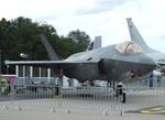 Aircraft 19-5485, Lockheed Martin F-35A Lightning II of the USAF at ILA 2026, Berlin, at EDDB, photo by iwarnecke
