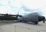 Aircraft 16-5851, Lockheed C-130J-30 Super Hercules of the USAF TX ANG at ILA 2026,Berlin, at EDDB, photo by iwarnecke