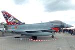 Aircraft C16-66, Eurofighter EF2000 S of the Ejercito del Aire (Spanish Air Force) in special '50 years 141 squadron' colours at ILA 2026,Berlin, at EDDB, photo by iwarnecke