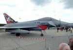 Aircraft C16-66, Eurofighter EF2000 S of the Ejercito del Aire (Spanish Air Force) in special '50 years 141 squadron' colours at ILA 2026,Berlin, at EDDB, photo by iwarnecke
