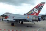 Aircraft C16-66, Eurofighter EF2000 S of the Ejercito del Aire (Spanish Air Force) in special '50 years 141 squadron' colours at ILA 2026,Berlin, at EDDB, photo by iwarnecke