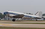 Aircraft N982Z, Douglas DC-3C, at KOSH, photo by MarkPasqualino