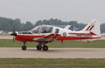 Aircraft N527BD, Scottish Aviation Bulldog T.1, at KOSH, photo by MarkPasqualino