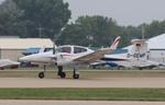 Aircraft D-GEWF, Diamond DA-42, at KOSH, photo by MarkPasqualino