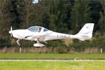 Aircraft F-HACF, Aquila A210 (AT01), On final rwy 25L, Brest-Bretagne airport (LFRB-BES), at LFRB, photo by Yves-Q