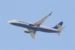 Aircraft EI-DWS, Boeing 737-8AS, Climbing from rwy 03, Nantes-Atlantique airport (LFRS-NTE), at LFRS, photo by Yves-Q