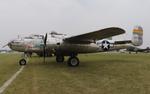 Aircraft N27493, North American TB-25K, at KOSH, photo by MarkPasqualino