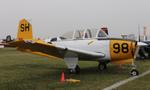 Aircraft N34VM, Beech T-34A, at KOSH, photo by MarkPasqualino