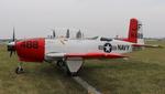 Aircraft N488JF, Beech T-34A, at KOSH, photo by MarkPasqualino