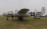 Aircraft N5262V, North American B-25J, at KOSH, photo by MarkPasqualino