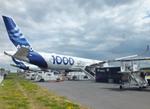 Aircraft F-WMIL, Airbus A350-1041 'Flight Lab' demonstrator at ILA 2026, Berlin, at EDDB, photo by iwarnecke