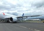 Aircraft F-WMIL, Airbus A350-1041 'Flight Lab' demonstrator at ILA 2026, Berlin, at EDDB, photo by iwarnecke