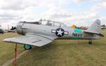 Aircraft N7090C, North American SNJ-4, at KOSH, photo by MarkPasqualino
