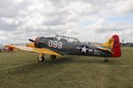 Aircraft N98FP, North American AT-6G, at KOSH, photo by MarkPasqualino