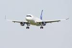 Aircraft SX-DGZ, Airbus A320-232, Short approach rwy 25L, Brest-Bretagne airport (LFRB-BES), at LFRB, photo by Yves-Q