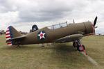 Aircraft N80714, North American SNJ-4, at KOSH, photo by MarkPasqualino